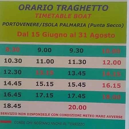 Hébergement de vacances La Casa Sull'Isola Porto Venere